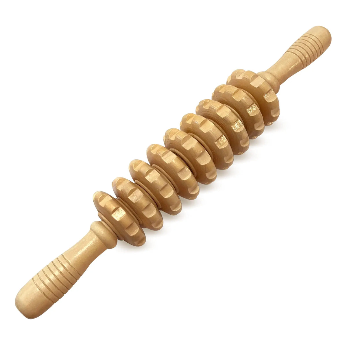 Wood Fascia Massage Tool & Roller Set