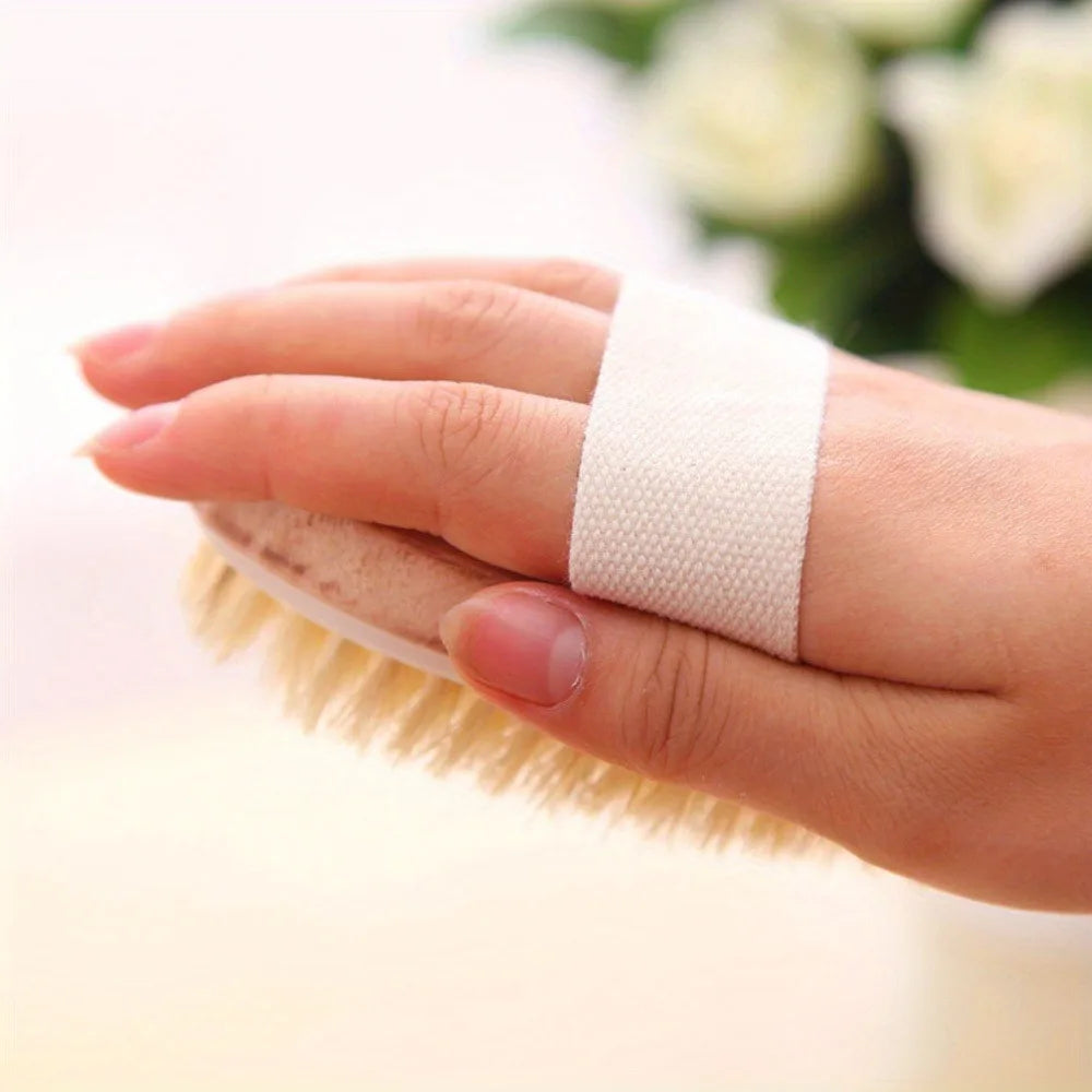 Natural Bristle Dry Brushing Body Brush