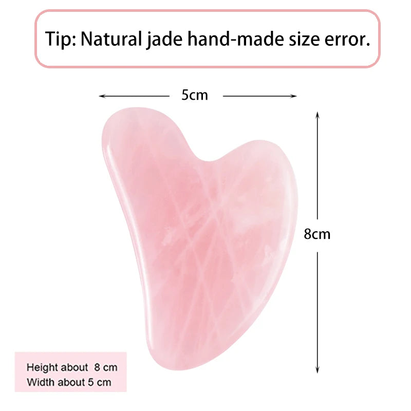 Jade Gua Sha Stone Set