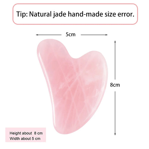 Jade Gua Sha Stone Set